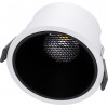 GloboStar PLUTO-B ������� Led Spot Downlight Trimless �10.4cm 15W 1950lm 38� Ac 220-240V IP20 �10.4 x �6.5cm - ��������� - ����� �� ����� �������� & Anti-Glare Honeycomb - ������ ����� 4500K - Bridgelux Cob - 5 Years Warranty - (60258)