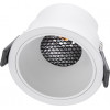GloboStar PLUTO-M ������� Led Spot Downlight Trimless �8.4cm 10W 1250lm 38� Ac 220-240V IP20 �8.4 x �5.9cm - ��������� - ����� & Anti-Glare Honeycomb - ����� ����� 2700K - Bridgelux Cob - 5 Years Warranty - (60255)
