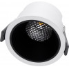 GloboStar PLUTO-M ������� Led Spot Downlight Trimless �8.4cm 10W 1300lm 38� Ac 220-240V IP20 �8.4 x �5.9cm - ��������� - ����� �� ����� �������� & Anti-Glare Honeycomb - ������ ����� 4500K - Bridgelux Cob - 5 Years Warranty - (60252)
