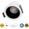 GloboStar PLUTO-S ������� Led Spot Downlight Trimless �6.4cm 7W 875lm 38� Ac 220-240V IP20 �6.4 x �4.9cm - ��������� - ����� �� ����� �������� & Anti-Glare Honeycomb - ����� ����� 2700K - Bridgelux Cob - 5 Years Warranty - (60247)