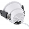 GloboStar PLUTO-S ������� Led Spot Downlight Trimless �6.4cm 7W 910lm 38� Ac 220-240V IP20 �6.4 x �4.9cm - ��������� - ����� & Anti-Glare Honeycomb - ������ ����� 4500K - Bridgelux Cob - 5 Years Warranty - (60248)