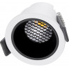 GloboStar PLUTO-S ������� Led Spot Downlight Trimless �6.4cm 7W 910lm 38� Ac 220-240V IP20 �6.4 x �4.9cm - ��������� - ����� �� ����� �������� & Anti-Glare Honeycomb - ������ ����� 4500K - Bridgelux Cob - 5 Years Warranty - (60246)