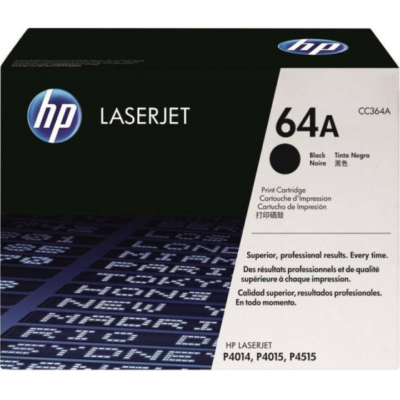 HP CRTR LJ P4014 BLACK - (CC364A)
