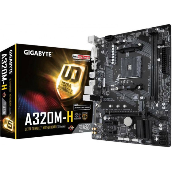 GIGABYTE A320M-H - (GAA32MH-00-G11)