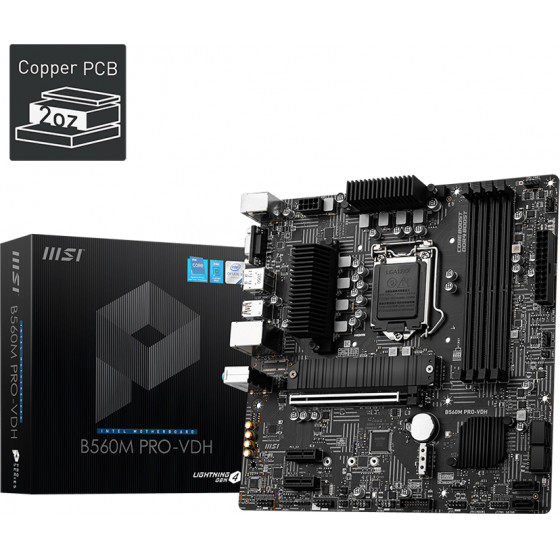 MSI B560M PRO-VDH - (911-7D18-004)