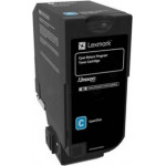 Lexmark Toner Laser Cyan 3k Pgs - (74C20C0)