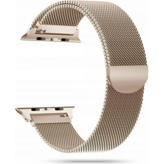 Tech-Protect Replacment Band Milanesband For Apple Watch 4 / 5 / 6 / 7 / Se (38 / 40 / 41 MM) Gold - (TPRBMI4G)