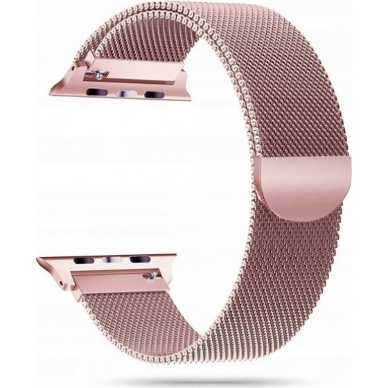 Tech-Protect Replacment Band Milanesband For Apple Watch 4 / 5 / 6 / 7 / Se (42 / 44 / 45 MM) Rose g - (TPRBMI5RG)
