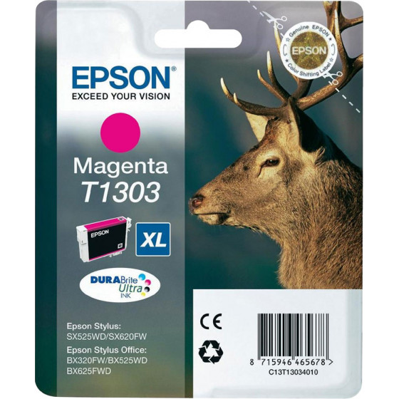 Epson ������ Inkjet T1303 XL Magenta - (C13T13034012)