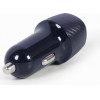 LAMTECH 2-PORT USB CAR FAST CHARGER TYPE-C PD 18W BLACK - (LAM023855)