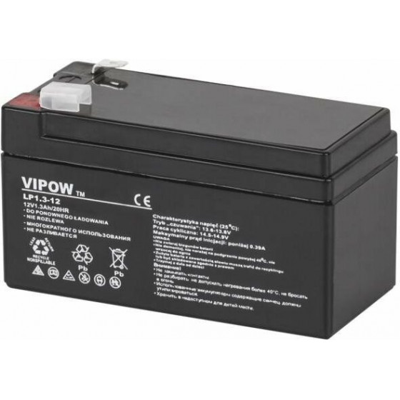 VIPOW �������� �������� GEL 12V 1.3Ah 97x43x53mm - (BAT0213)