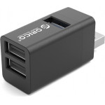 Orico Mini Usb Hub MINI-U32L, 3x Usb ports, ����� - (MINI-U32L-BK-BP)