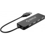 Orico Usb Hub FL01, 4x USB, ����� - (FL01-BK-BP)