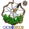 GloboStar BRADLEY Vintage Industrial �������� ��������� ������ �������� 1 x E27 ������ �� ���� ������ �42 x �42cm - (10001329)
