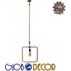 GloboStar MALVERN Vintage Industrial �������� ��������� ������ �������� 1 x E27 ����� ��������� �� ���� ������ �33 x �22 x �33cm - (10001240)