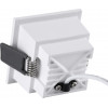 GloboStar PLUTO-S ������� Led Spot Downlight Trimless �6.4x�6.4cm 7W 910lm 38� Ac 220-240V IP20 �6.4 x �6.4 x �4.9cm - ��������� - ����� & Anti-Glare Honeycomb - ������ ����� 4500K - Bridgelux Cob - 5 Years Warranty - (60266)