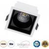 GloboStar PLUTO-M ������� Led Spot Downlight �8.4x�8.4cm 10W 1300lm 38� Ac 220-240V IP20 �8.4 x �8.4 x �5.9cm - ��������� - ����� �� ����� �������� & Anti-Glare Honeycomb - ������ ����� 4500K - Bridgelux Cob - 5 Years Warranty - (60270)