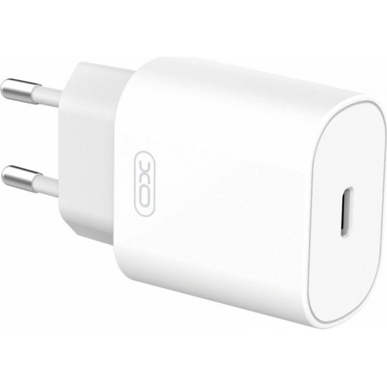 XO L91EU 25W TYPE-C fast charger White - (6920680824229)