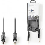 Nedis COTH23000GY30 Mono Audio Cable 6.35mm Male 6.35mm Male 3.00m