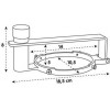 Lampa ������������ ������� T-Block ����� ���������� �������� 80mm - (97790)