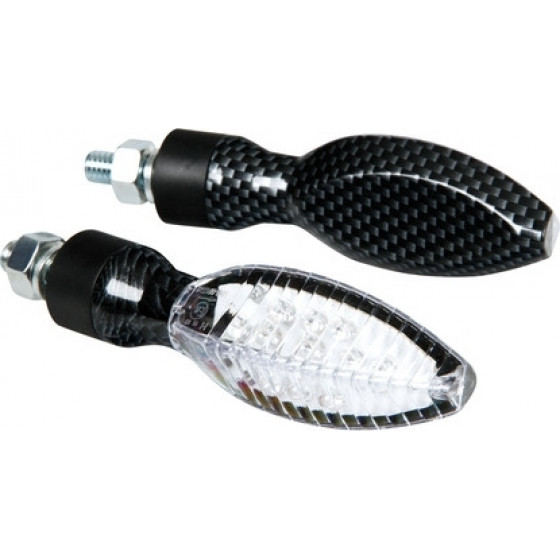 Lampa ���� Moto Kinesis Carbon 12V+Led - (90068)