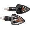 Lampa ���� ������� Focal 12V 21W (78x37mm) Carbon -2 ���. - (90066)