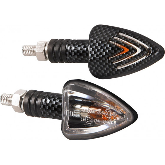 Lampa ���� ������� Focal 12V 21W (78x37mm) Carbon -2 ���. - (90066)