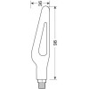 Lampa ���� ���� Glory Sq ����� 12V Smd Led 98x36mm - (90474)