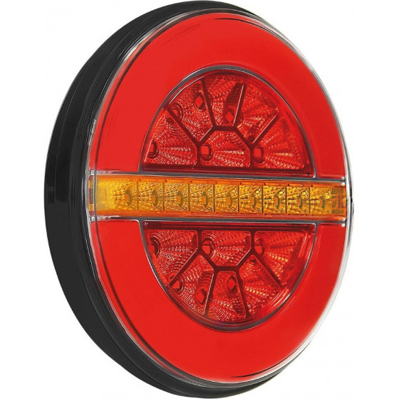 Lampa ��� ���� �������� 12/24V DYNAMIC-O 140 Mm �� 29 Led 3 ������� �������/������/���� (�������/���������) - 1 ���. - (41550)