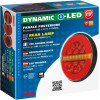 Lampa ��� ���� �������� 12/24V DYNAMIC-O 140 Mm �� 29 Led 3 ������� ������/����/Stop (�������/���������) - 1 ���. - (41546)