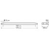 Lampa ��� ������ 12/24V 13LEd Neon Effect 17cm ������� ��������� - (41480)