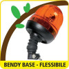 Lampa ����� �� �������� ���� RH-3 12V/24V �� Din 125x235mm - (73002)