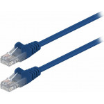 Goobay 68355 Cat 5e Patch cable, U/UTP, 2.00m blue