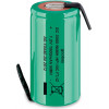 Goobay 72802 Sub-C, 1500 mAh, Solder Tail (Z), Nickel-Metal Hydride Battery (NiMH), 1.2