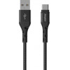 ENERGIZER C520CKBK CABLE USB-C BRAIDED AND METAL 2M BLACK
