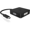 RAIDSONIC ICY BOX IB-DK1104-C 4-IN-1 USB Type-C VIDEO ADAPTER