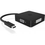RAIDSONIC ICY BOX IB-DK1104-C 4-IN-1 USB Type-C VIDEO ADAPTER
