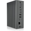 RAIDSONIC ICY BOX IB-DK2262AC USB TYPE-C & TYPE-A DOCK WITH TRIPLE VIDEO OUTPUT