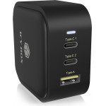 RAIDSONIC ICY BOX IB-PS103-PD WALL CHARGER WITH 3 INTERFACES AND POWER DELIVERY