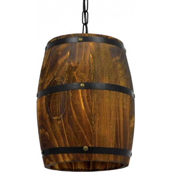GloboStar BARREL Vintage �������� ��������� ������ �������� 1 x E27 ���� ������ ������ ������ �22 x Y29cm - (00890)