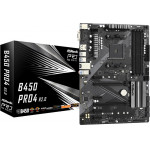 ASRock B450 Pro4 R2.0 Motherboard AM4 - (90-MXBEE0-A0UAYZ)