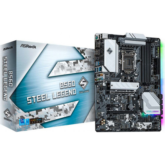 ASRock B560 Steel Legend (1200) - (90-MXBFD0-A0UAYZ)