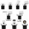 GloboStar VIRGO-S ������� LED Spot Downlight TrimLess �9cm 7W 910lm 36� AC 220-240V IP20 �9cm x �9cm - ��������� - ����� �� ����� �������� - ������ ����� 4500K - Bridgelux COB - 5 Years Warranty - (60302)