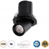 GloboStar VIRGO-S ������� LED Spot Downlight TrimLess �9cm 7W 910lm 36� AC 220-240V IP20 �9cm x �9cm - ��������� - ����� - ������ ����� 4500K - Bridgelux COB - 5 Years Warranty - (60304)