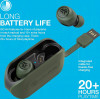 JLAB (IEUEBGOAIRRGRNBLK82) GO AIR TRUE WIRELESS EARBUDS (GREEN/BLACK)