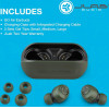 JLAB (IEUEBGOAIRRGRNBLK82) GO AIR TRUE WIRELESS EARBUDS (GREEN/BLACK)