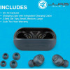 JLAB (IEUEBGOAIRRNVYBLK82) GO AIR TRUE WIRELESS EARBUDS (BLUE/BLACK)