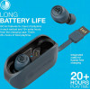 JLAB (IEUEBGOAIRRNVYBLK82) GO AIR TRUE WIRELESS EARBUDS (BLUE/BLACK)