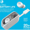 JLAB (IEUEBGOAIRRWHTGRY82) GO AIR TRUE WIRELESS EARBUDS (WHITE/GREY)