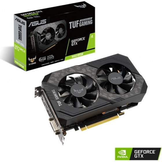 ASUS VGA TUF-GTX1660S-6G-GAMING 6144MB, GDDR6 - (90YV0DT3-M0NA00)